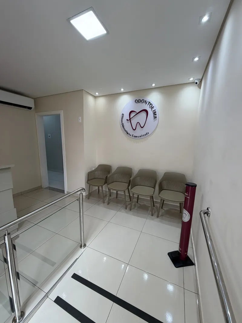 Sala de espera da ODONTOLIMA Barreiro